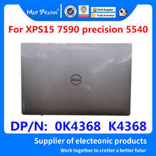 Laptop NEW original LCD Rear Lid Back LCD Top Cover silver white A shell For Dell XPS15 7590 precision 5540 0K4368  K4368 2024 - buy cheap