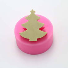 Silicone Soap Candle Mold 3D Christmas Tree Candle Making Tools DIY Handmade Plaster Aroma Crafts Silicone Cake Molds Supplies 2024 - buy cheap