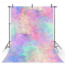 Abstract Watercolor Photography Backdrop for Photo Studio Photocall Rainbow Graffiti Background Cloud Newborn Baby Backdrops 2024 - buy cheap