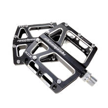 bicycle pedal mountain bike pedals alu MTB/BMX 2DU bearings fixie bike footrest big flat treat ultralight cycling accessories 2024 - buy cheap