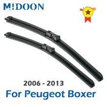 MIDOON Wiper LHD RHD Front Wiper Blades For Peugeot Boxer Fiat Ducato 2006 - 2013 Windshield Windscreen Front Window 26''+21'' 2024 - buy cheap