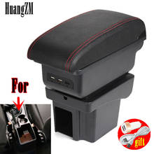 for Chevrolet Niva armrest box universal car center console modification accessories double raised with USB 2024 - buy cheap