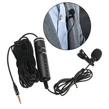 Wireless UHF Clip Collar Lapel Mic Omnidirectional 3.5mm Jack Plug Teaching Interview Lavalier Microphone for Smartphone/PC 2024 - buy cheap