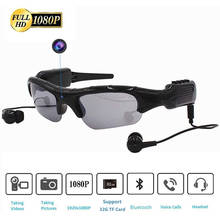 Mini Camera Multi-function Sunglasseswith Bluetooth Headset Sports Video Recorder Polarized Lens Sun Glass 1080P Camcorder 2024 - compre barato