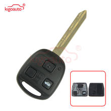 Denso( not Valeo) Kigoauto Remote key 3 button no chip TOY47 434mhz for Toyota Avensis 2004-2009 2024 - buy cheap