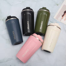 380/510ml Stainless Steel Thermos Coffee Mug Car Travel Mug Water Bottle For Girls Office Vacuum Flasks Thermal Tea Coffee Cup 2024 - buy cheap