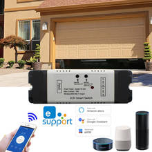 Interruptor inteligente WiFi para abridor de puerta de garaje, Control remoto eWeLink, Compatible con Alexa y Google Home 2024 - compra barato