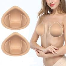 1 Pair Realistic Strap Sponge Breast Forms Fake Boobs Drag Queen Enhancer Bra Padding Inserts For Swimsuits Crossdresser Cosplay 2024 - buy cheap