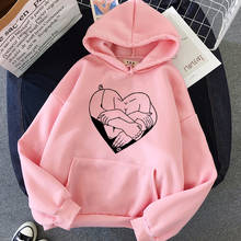 Women Hoody tops clothing Sleeve Female clothes Print Sweatshirt thrasher Hoodie vintage Harajuku Winter para size Hoodies 2024 - buy cheap