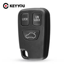 KEYYOU 20pcs/lot New Uncut Blade 2 Buttons Remote Car Key Fob Case Shell for VOLVO S40 S60 S70 S80 S90 V40 V70 V90 XC70 XC90 2024 - buy cheap