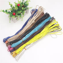 PU Lmitate Flat Leather Cord 5mm 10yards/pcs Braided Twine Beading DIY Ribbon Macrame Rope Bracelet Accessories String ds423 2024 - buy cheap