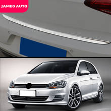 Jameo-cubierta decorativa para maletero de coche, pegatina de parachoques trasero de acero inoxidable para Volkswagen VW Golf 7 7,5 MK7 MK7.5 2013-2020 2024 - compra barato