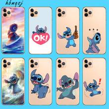 Cartoon for iphone 11 pro case silicone soft tpu stich cute original funny funda for iphone 11 pro mobile phone back cover 2024 - buy cheap
