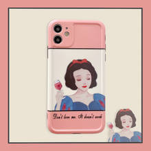 Disney original phone case is suitable for Huawei, suitable for iphone 11 cases6/7/8/X/XS/XR/xsmax/11pro Snow White phone case 2024 - buy cheap
