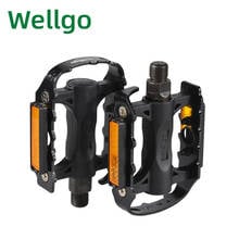 Wellgo-pedales ultraligeros para bicicleta de carretera, accesorios de aluminio de alta calidad, LU-C25 2024 - compra barato