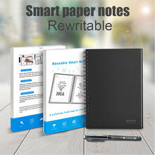 A5/B5 Smart Reusable Erasable Notebook Paper Wave Cloud Erase Notepad Lined with Pen NC99 2024 - buy cheap