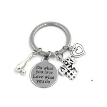 1PC New Arrival Stainless Steel Key Chain Sport Bowling Key Chain Keyring Runners Gifts for Men Women Jewelry 2024 - buy cheap