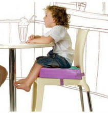 Almohadilla de elevación para silla de comedor de bebé, cojín de silla de cena para niños, cojín de refuerzo para silla infantil, almohadilla de asiento extraíble 2024 - compra barato