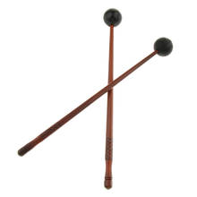 1 Pair Wooden Mallets Drumsticks 235mm/9.25inch for Tongue Drum Handpan Zen Drum 2024 - buy cheap