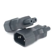 IEC 320 Kettle 3-Pin C14 Male To C7 Female Power Converter Adapter Plug-Socket 2024 - buy cheap