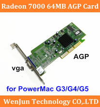 High Quality for PowerMac G3 G4 G5 Graphic Card  NEW ATI Radeon 7000 AGP 64MB VGA Video Graphic  Card 2024 - buy cheap