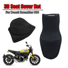 For Ducati Scrambler 800 Rear Seat Cowl Cover 3D Mesh Net Waterproof Sunproof Protector Motorcycle Accessories 2024 - buy cheap