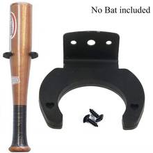 Colgador de exhibición de bate de béisbol, montaje de pared con instalación fácil, E0L3, color negro, 1 Juego 2024 - compra barato