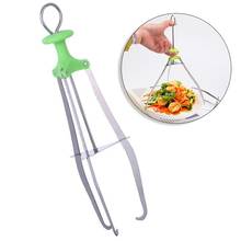 Bowl Spoon Utensil Holder Dish Clamp Pot Pan Gripper Clip Hot Dish Plate Bowl Clip Tongs Silicone Handle Kitchen Tool Organizer 2024 - buy cheap