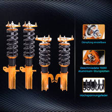 Suspensión Coilover para Toyota Celica, amortiguador ajustable, Kit de puntal de bobina, 1990, 1991, 1992, 4 Uds. 2024 - compra barato