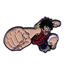 Luffy Enamel Pin Anime Monga Fans Classic Addition 2024 - buy cheap