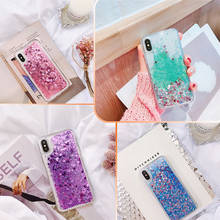 Funda brillante de arena movediza para Vivo Y91, Y93, Y95, Y91C, Y83, Y85, Y79, Y75, Y55, Y53, V7 Plus, V9, V5 Lite 2024 - compra barato