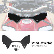 Accesorios de motocicleta para HONDA CRF 1100L CRF 1100 L Africa Twin CRF1100L Forkshield Updraft Deflector de viento 2020 2024 - compra barato