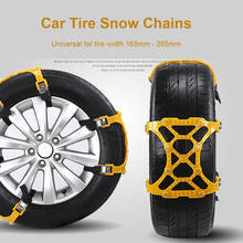 Car Tire Snow Chain Auto Truck Adjustable Winter Mud Anti Slip Anti-Skid Safty Emergency Security Tyre Wheel Chain Belt 2024 - buy cheap