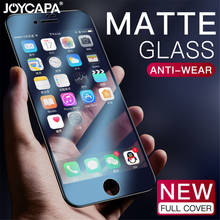 Protetor de tela de vidro fosco, película de vidro temperado para iphone 11 pro xs max xr x 6 6s 7 8 plus se 2 2020 2024 - compre barato