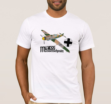 Germany Aircraft Airplane Messerschmitt Bf 109 T-Shirt Cotton O-Neck Short Sleeve Men's T Shirt New Size S-3XL 2024 - buy cheap