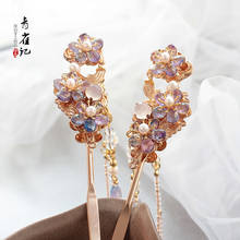 Chinese Clothing Up-do Hairpin Hairpin Antique Style Hairpin Tassels Super Fairy Classical Hair Accessories Accessories 2024 - buy cheap