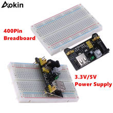 Módulo de alimentación de circuito de 3,3 V 5V para placa Arduino con placa de pruebas de 400 puntos 2024 - compra barato