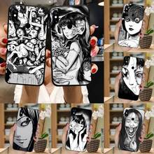 Junji Ito-funda de teléfono para Xiaomi Redmi note 7, 8, 9 t, k30, max3, 9 s, 10 pro lite 2024 - compra barato