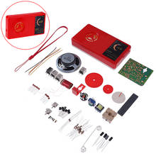 1 conjunto de 7 tubo am rádio eletrônico kit diy kit aprendizagem eletrônica HX108-2 2024 - compre barato