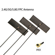 2.4G 5G 5.8G dual band FPC wifi bluetooth internal soft antenna omnidirectional high gain 6dbi ipex ipx u.fl ufl interface 2024 - buy cheap