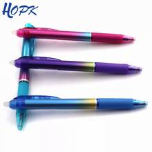 4Pcs/set Rainbow color Erasable pen 0.5mm Blue/Black ink Press Ballpoint Pen for School Office Supplies Stationery 2024 - buy cheap