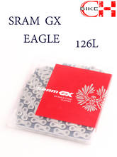 SRAM GX EAGLE 1X12s 12 скоростей MTB велосипедная цепь для горного велосипеда с оригинальной коробкой 126L звенья с блоком питания 2024 - купить недорого