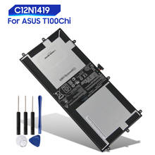 Bateria de substituição original para asus t100 chi t100chi c12n1419 portátil genuíno tablet bateria 7660mah 2024 - compre barato