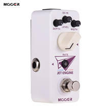 Mooer Jet Engine Digital Multi-Frequency Flanger Pedal Electric Guitar Effect Pedal True Bypass Micro Series Compact Pedal 2024 - buy cheap