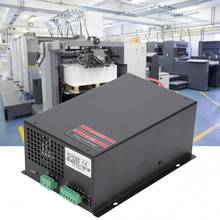 Fonte de alimentação do laser de MYJG-100 100w para a máquina de corte ac220v/ac110v 47-440hz da gravura do laser com ajuste do interruptor 2024 - compre barato