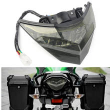 Задний фонарь, встроенный светодиодный тормозной сигнал поворота для мотоцикла, задний фонарь для Kawasaki Ninja 250 300 2013 2014 2015 2016 2017 2024 - купить недорого