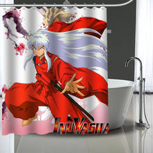 Inuyasha Custom Pattern Polyester Bath curtain Waterproof Shower Curtains DIY Bath Screen Printed Curtain for Bathroom 2024 - buy cheap