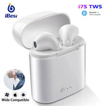 i7s TWS Wireless Bluetooth Earphone Mini Headphones Stereo Bass Earbuds Sport Headset with Charging Box for xiaomi Smart Phone 2024 - buy cheap
