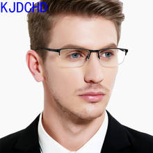 2020 new fashion business titanium alloy glasses men and women prescription myopia glasses frame 2024 - buy cheap