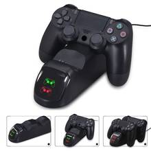 Док-станция для быстрой зарядки с двойной USB-ручкой для PS4/PS4 Pro 2024 - купить недорого